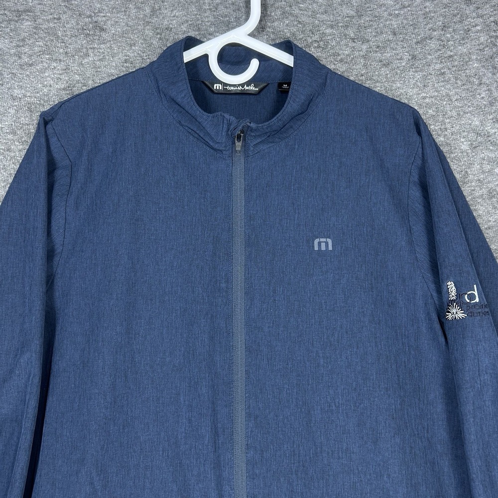 Travis Mathew Jacket Mens M Road Soda Full Zip Prairie Dunes Country Club‎ Golf